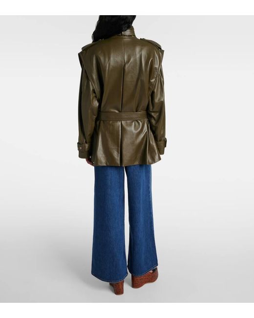 Chloe Wool Leather Riders Jacket Size 34 Used | eBay