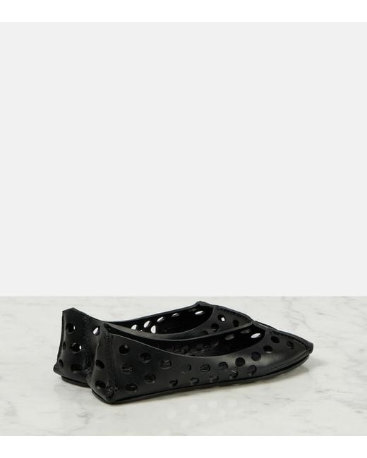 Alaïa Black Ballet Flat