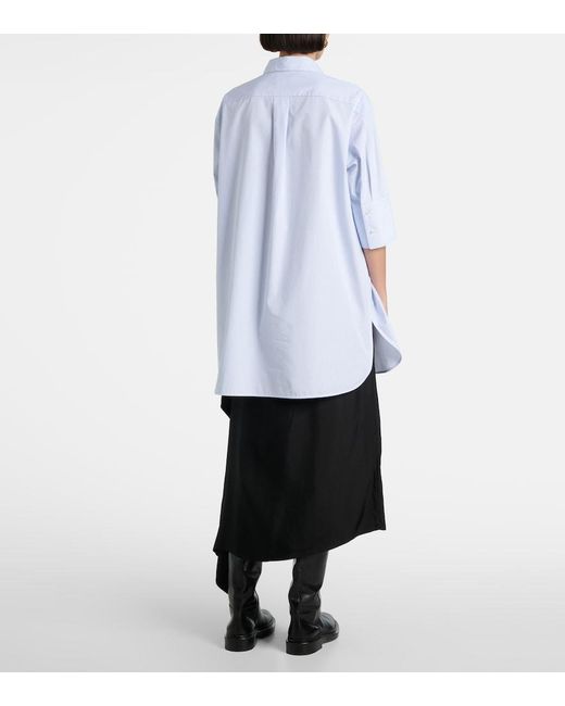 Jil Sander Blue Friday Cotton Poplin Shirt