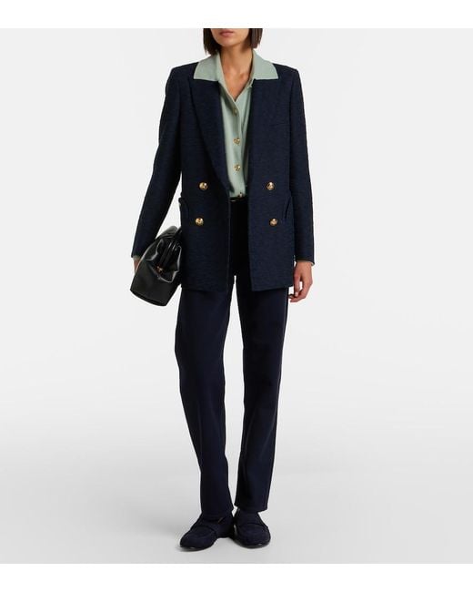 Blazé Milano Green Highland Wool And Cashmere Cardigan
