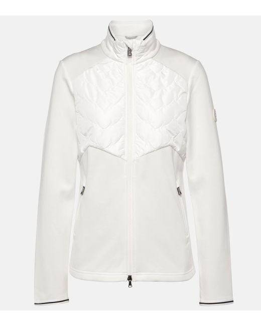 Bogner White Gilly Hybrid Jacket