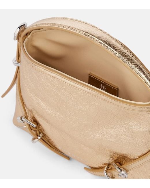 Givenchy Natural Voyou Nano Metallic Leather Tote Bag