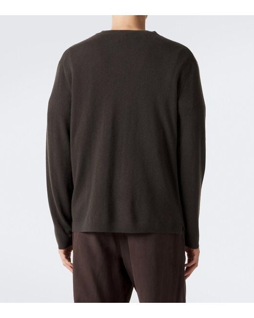 Lisa Yang Black Mason Cashmere Sweater for men