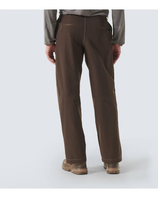 Pantalon droit Satisfy pour homme en coloris Brown