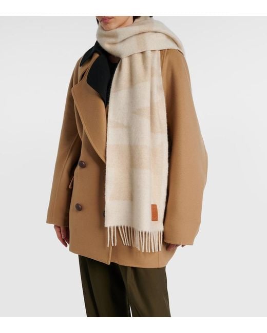 Sciarpa di Loewe in Natural