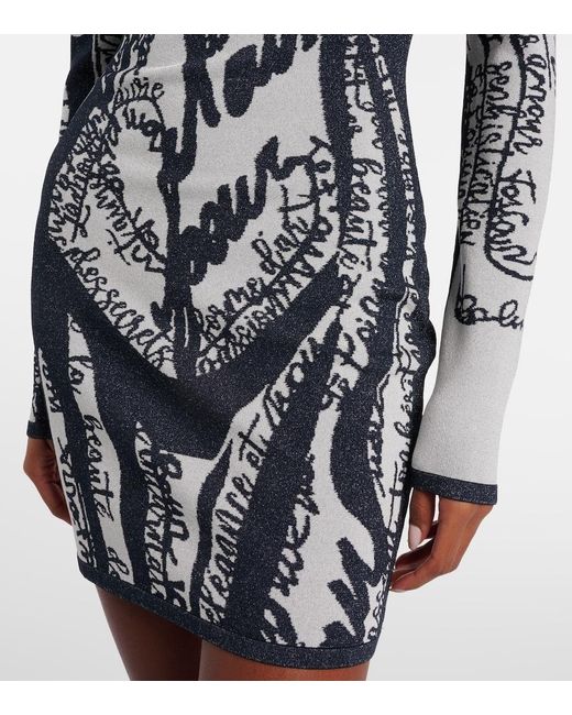 Robe Balmain en coloris Black