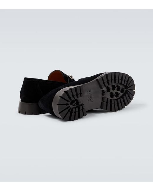 Mocassini Horsebit di Gucci in Black da Uomo