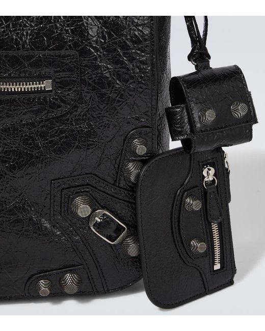 Borsa A Spalla Le Cagole Medium di Balenciaga in White da Uomo