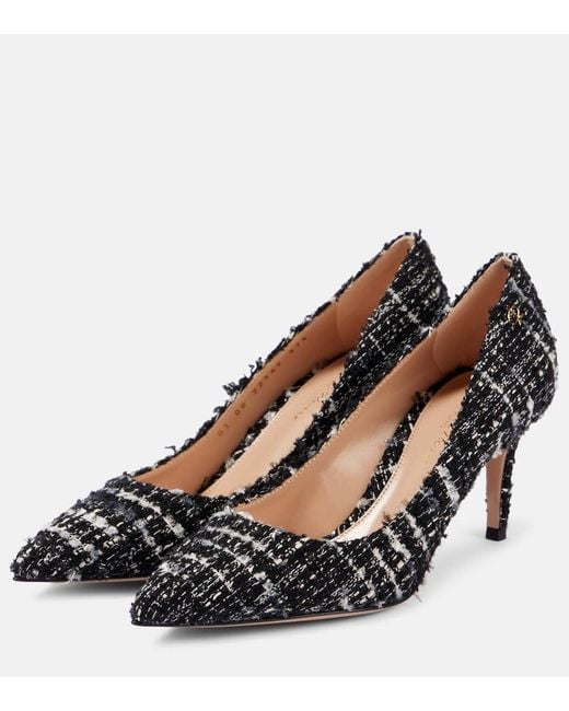 Gianvito Rossi Black 70 Boucle Pumps