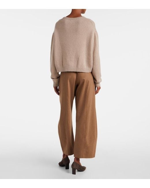 Pullover Milo di Khaite in Natural