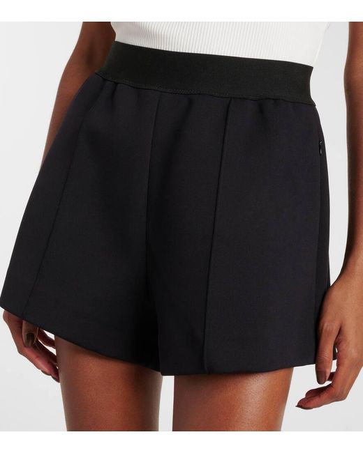 Wardrobe NYC Blue Shorts Aus Baumwoll-Jersey