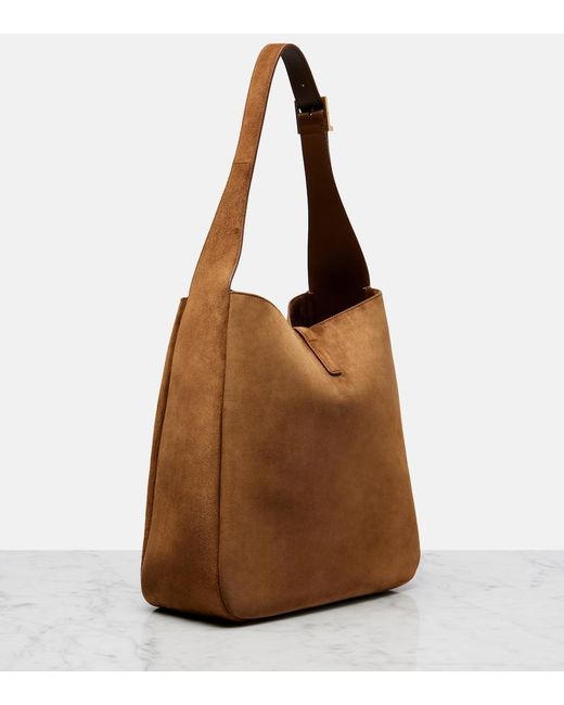 Bolso Al Hombro Le 5 A 7 Supple Large De Ante Saint Laurent de color Brown