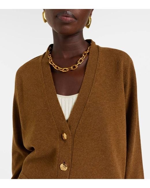 Blazé Milano Brown Cardigan Highland Aus Wolle Und Kaschmir