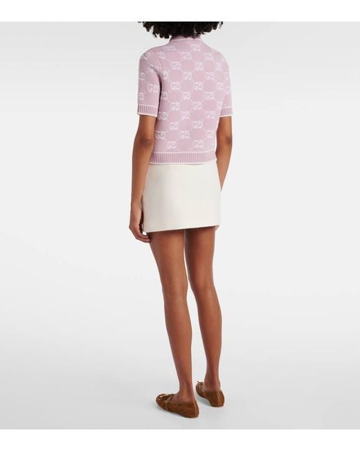 Gucci Pink Rosa Knitwear