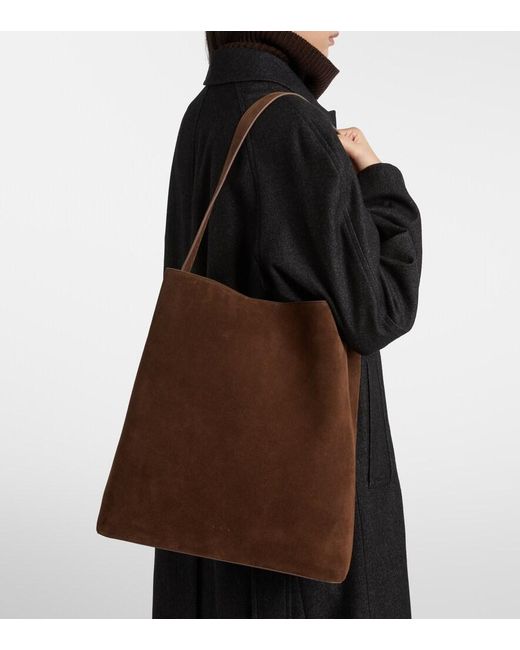 Aesther Ekme Brown Sac Large Suede Tote Bag