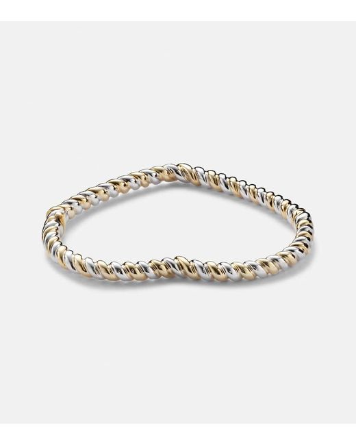Bracciale Jonc Cour di Yvonne Léon in Metallic