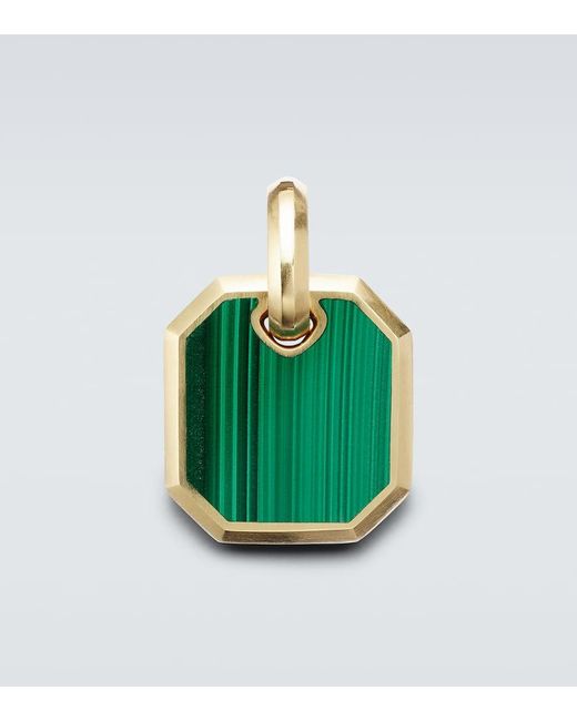 Pendente Amulet di David Yurman in Green da Uomo