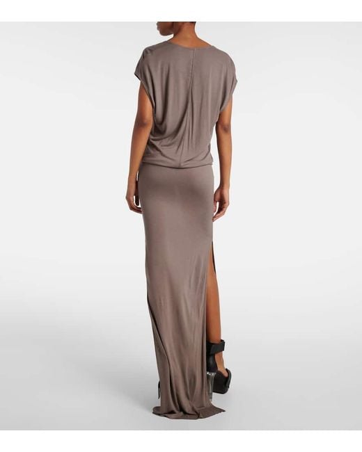 Rick Owens Brown Dylan Gown