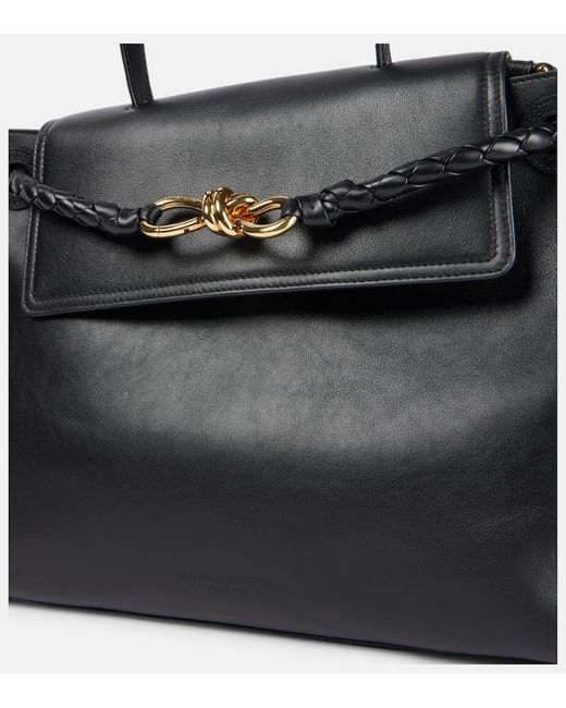 Bottega Veneta Black Tote Bag Ciao Ciao Medium Aus Leder
