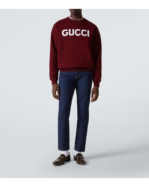 Jeans Tapered di Gucci in Blue da Uomo