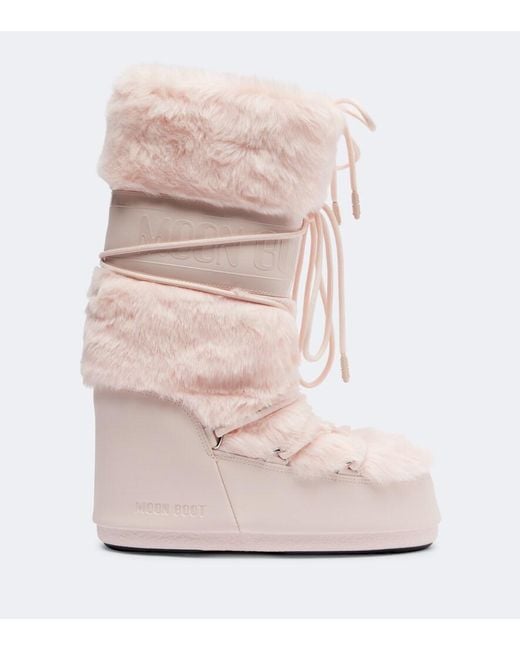 Moon Boot Pink Icon Snow Boots