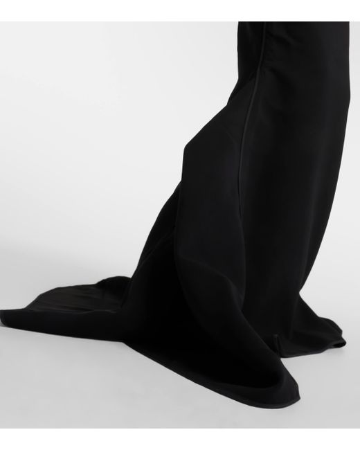 Maticevski Black Tuberose Maxi Skirt