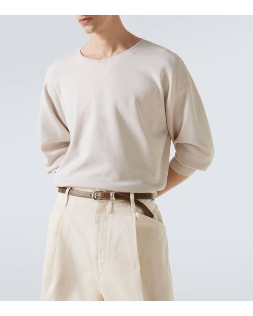 Pull En Coton Lemaire pour homme en coloris Natural