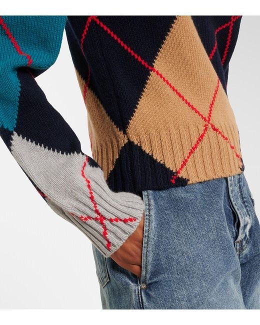 J.W. Anderson Black X Pringle Of Scotland Wool Sweater