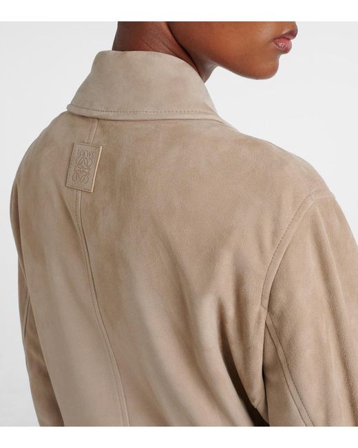 Loewe Natural Suede Jacket