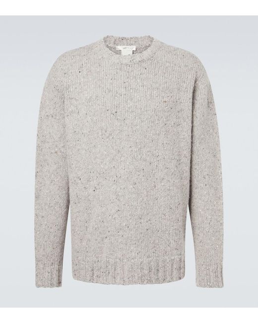 The Row Gray Pellegrino Cashmere Sweater for men