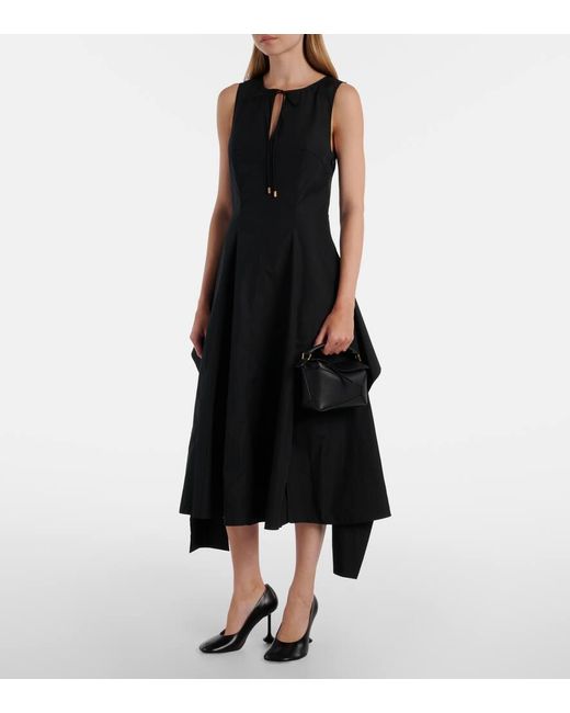 Loewe Black Puzzle Edge Mini Leather Tote Bag