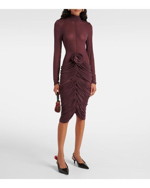 Magda Butrym Purple Dresses