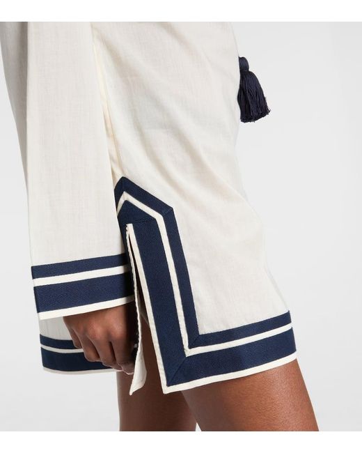 Tunica di Tory Burch in Natural
