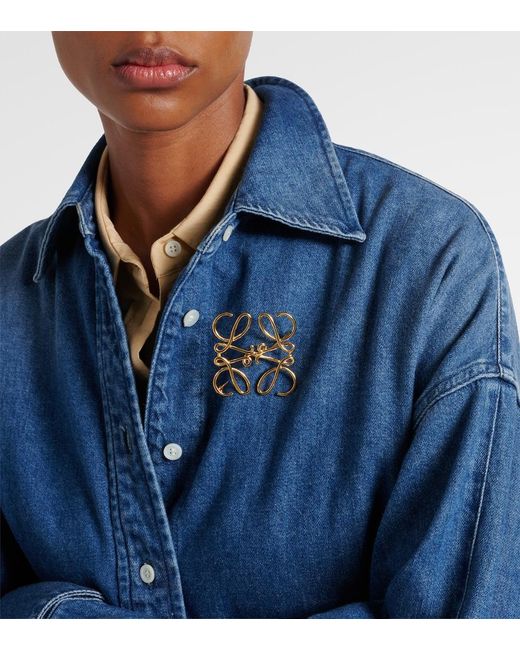 Loewe Metallic BROSCHE ANAGRAM