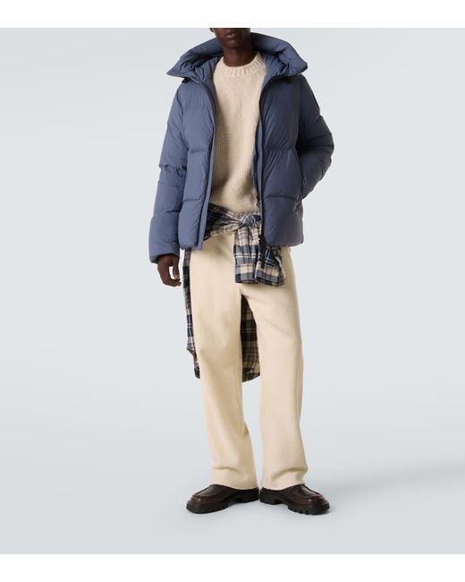 Veste Doudoune Label Crofton Canada Goose pour homme en coloris Blue