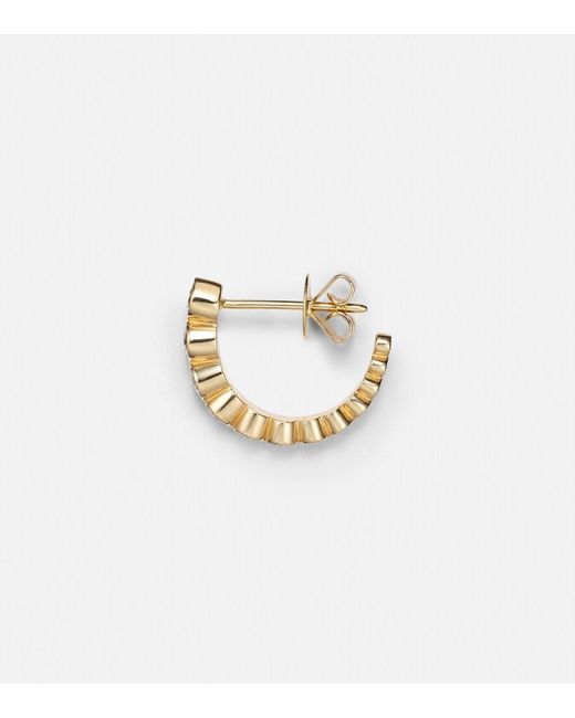 Sophie Bille Brahe Metallic Boucle Ensemble 18Kt Single Earring With Diamonds