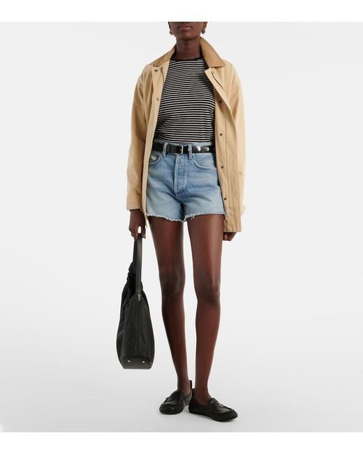 Citizens of Humanity Blue Marlow Denim Shorts