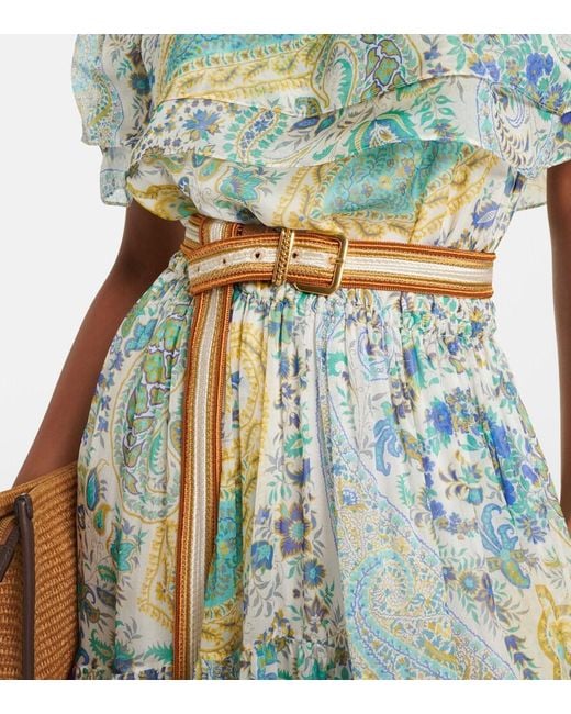 Etro White Guertel