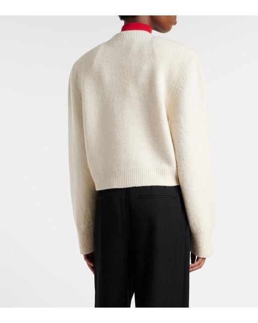 Rohe Natural Wool Cardigan