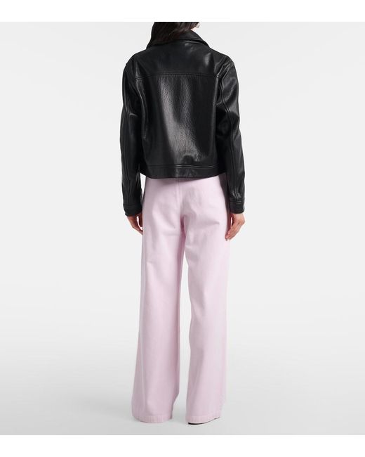 X Maria Mcmanus Jeans Anchos Con Cinturon Agolde de color Pink