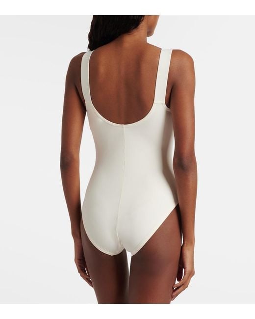 Karla Colletto White Juni Swimsuit