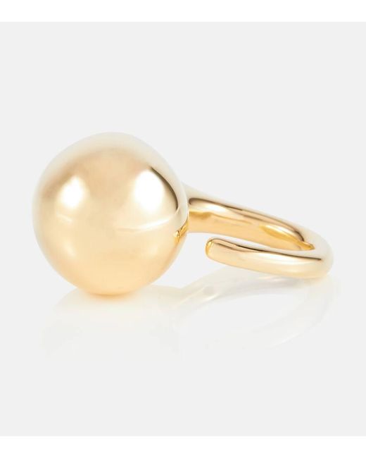 Bottega Veneta Natural Drop Plated Ring