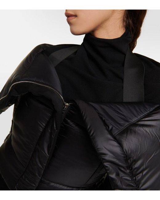Alaïa Black Cropped Puffer Jacket