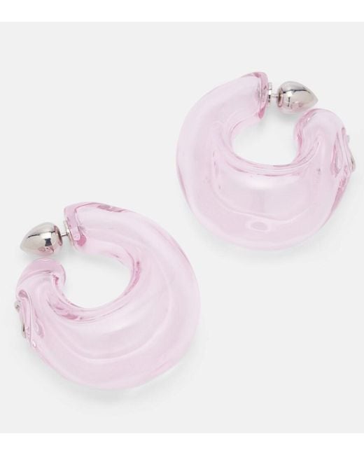Alaïa Pink Ohrringe Bubble