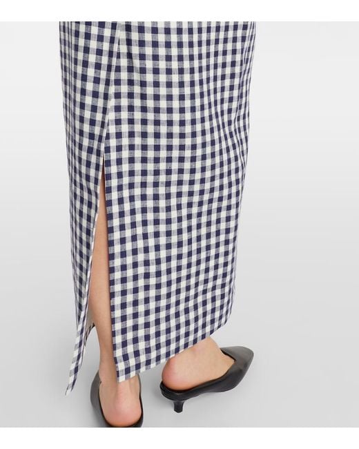 Vestido Largo Romeo De Lino Posse de color White