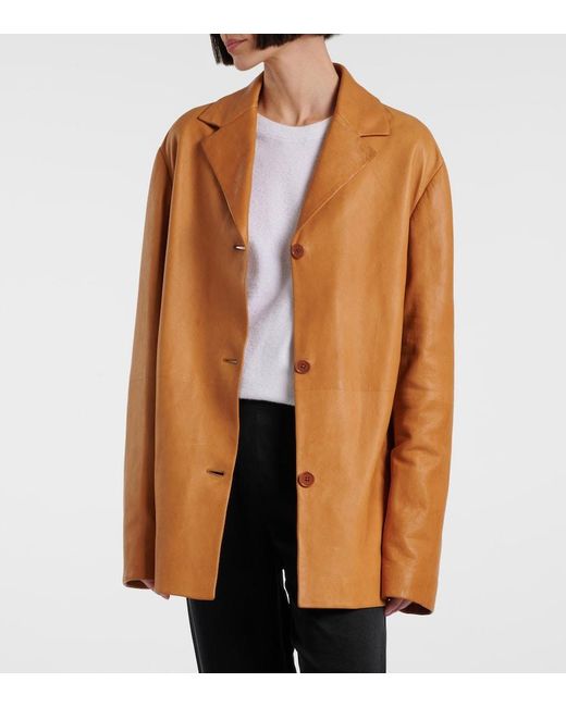 Giacca di The Row in Brown