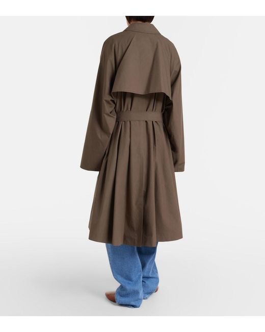 Calvin Klein Natural Zeland Cotton Trench Coat