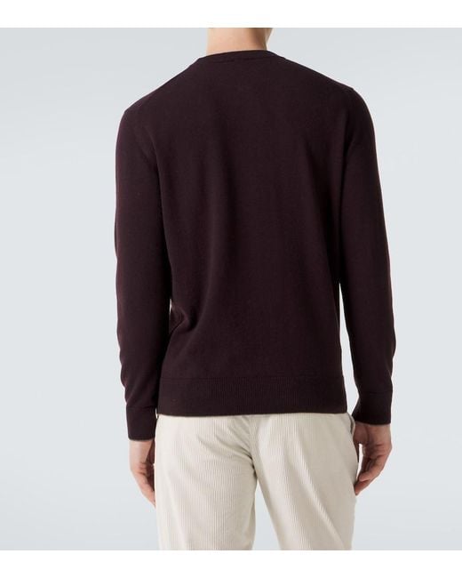 Eleventy Blue Cashmere Sweater for men
