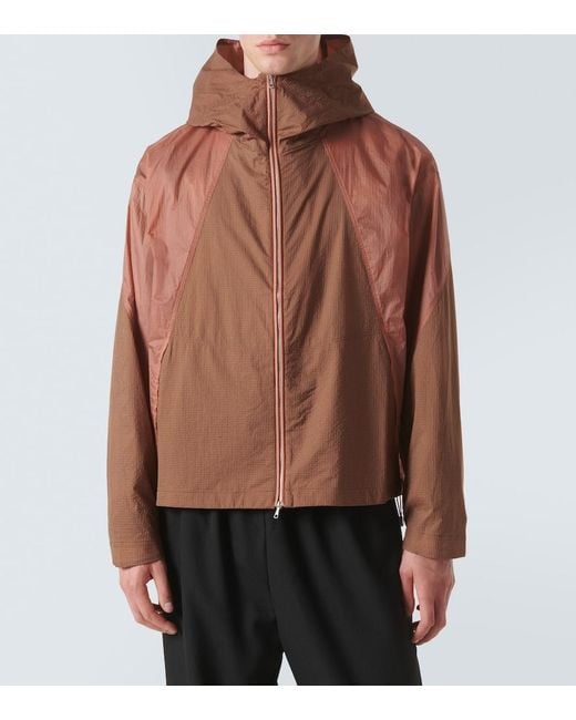 Our Legacy Brown Retrospec Paneled Technical Jacket for men