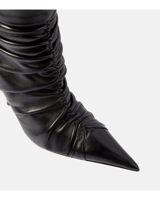 Blumarine Black Godiva Knee-high Boots